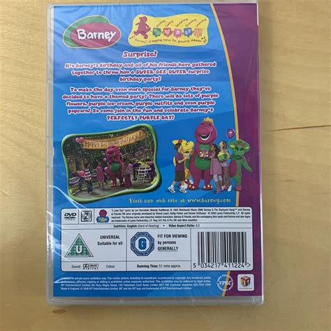 *NEW* Barney DVD - Barney Dino-mite Birthday | Grelly USA