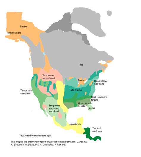 World Maps Library - Complete Resources: Ice Age Maps North America