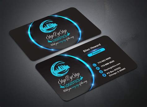 Design Business card for logistics company | Freelancer