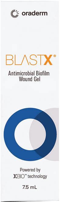 Oraderm BlastX Antimicrobial Biofilm Wound Gel 7.5ml