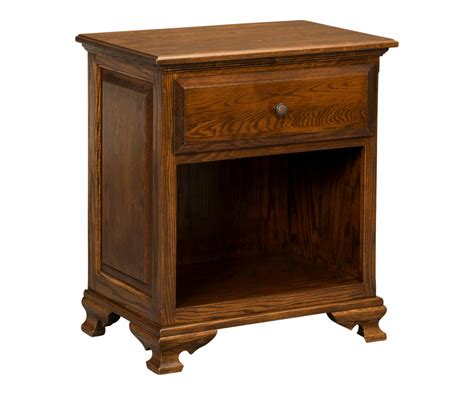 Americana 1 Drawer Open Nightstand | Dovetails Furniture