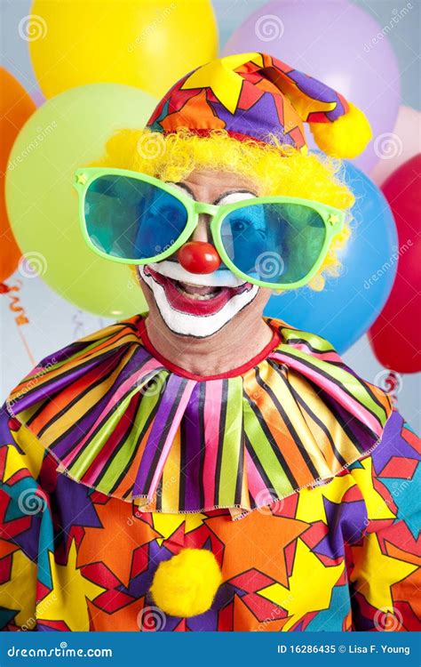 Humorous Birthday Clown Royalty Free Stock Photo - Image: 16286435