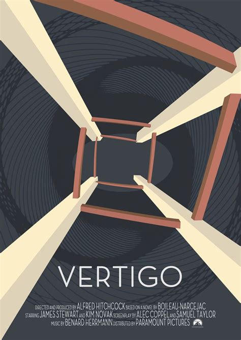 Vertigo (1958) ~ Minimal Movie Poster by Chiara Olivieri #amusementphile | Vertigo poster ...