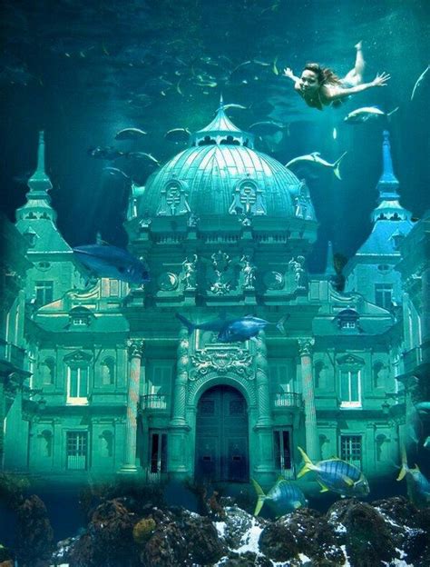 Pin by MoonSong Design on fantasy | Underwater city, Underwater world ...