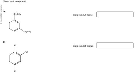 Solved Name each compound.C. compound C name: | Chegg.com