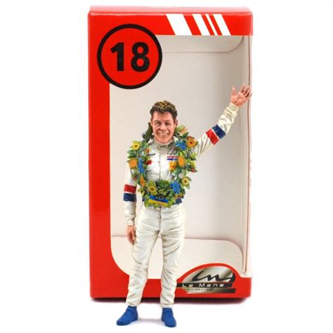 Le Mans Miniatures 1:18 Racing Driver Figure Tom Kristensen 1997 ...