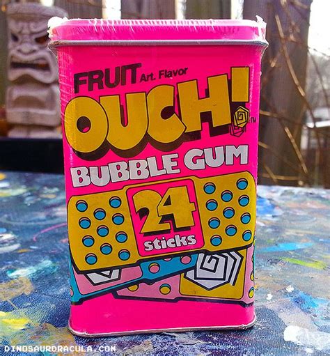 Mummy Shark : Photo | Ouch bubble gum, Bubble gum brands, Bubble gum