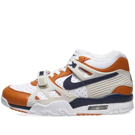 Nike Air Trainer 3 QS White, Midnight Navy & Ginger | END. (Global)