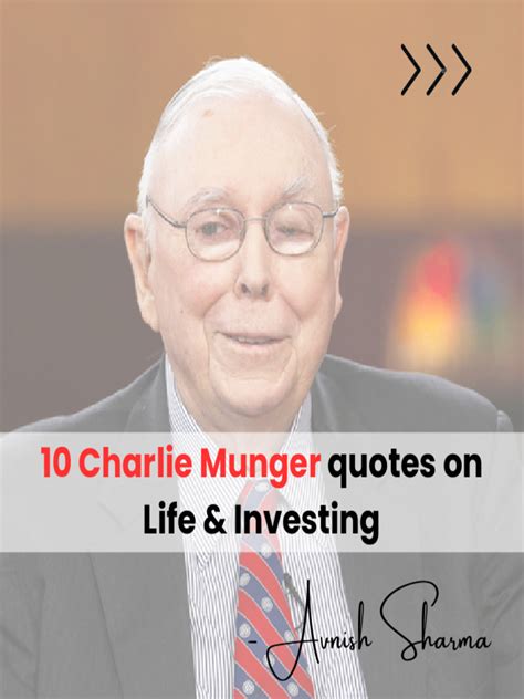 Charlie Munger 10 Invaluable Quotes | PDF