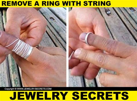 HOW TO REMOVE A TIGHT RING WITH STRING – Jewelry Secrets