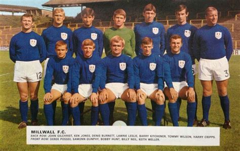 Millwall team group in 1967-68. | Millwall fc, Millwall, Football club