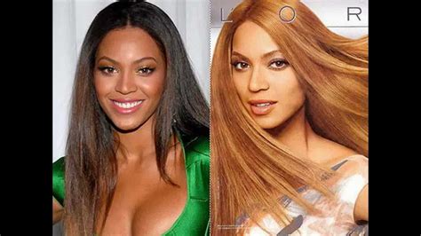 See Beyonce and Lil' Kim's Before and After skin whitening Results! - YouTube