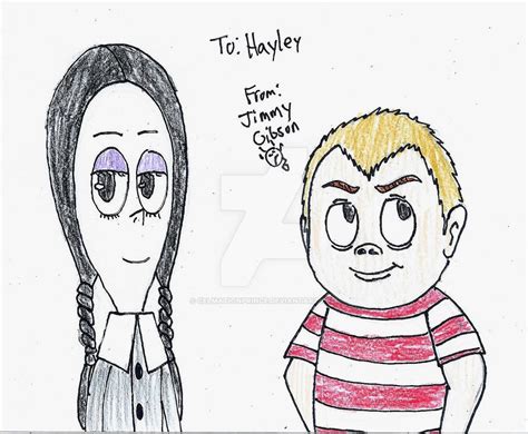 ART TRADE: Wednesday and Pugsley Addams by CelmationPrince on DeviantArt