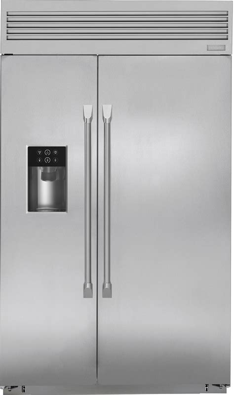 GE Monogram ZISP480DKSS 48 Inch Built-in Side-by-Side Refrigerator