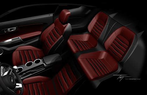 Mustang Interior on Behance