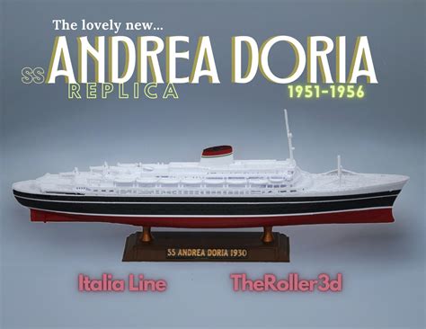 SS Andrea Doria Model 1 Foot in Length - Etsy