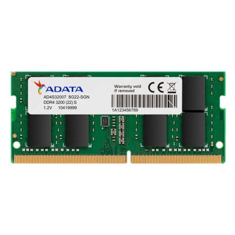 Adata 8GB DDR4 3200MHz Laptop RAM Price in Bangladesh | Star Tech