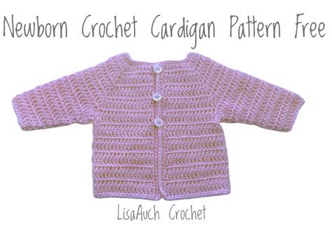 Free Crochet Cardigan Pattern for Newborn Babies | FREE Crochet Patterns | Bloglovin’