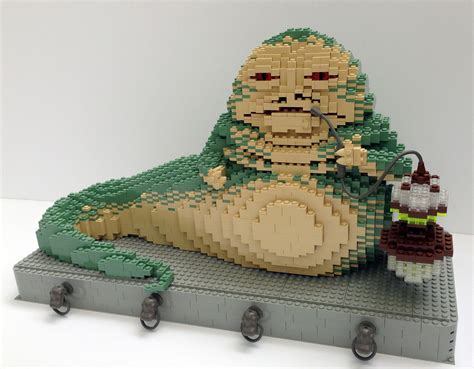 Jabba the Hutt | Lego sculptures, Cool lego creations, Lego art