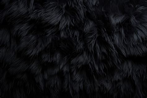 Black fluffy texture backgrounds monochrome | Premium Photo - rawpixel