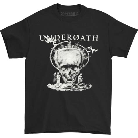 Underoath Heaven And Hell Skull T-shirt 62817 | Rockabilia Merch Store