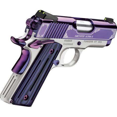 Kimber Special Editions Amethyst Ultra II 1911 .45 ACP/9MM 3" w/Tactical Wedge 3-Dot Tritium ...