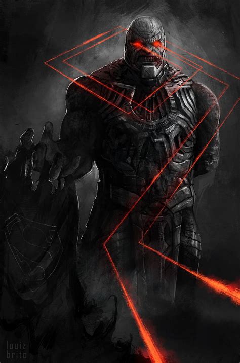 Darkseid Fanart, Louiz Brito in 2022 | Dc comics artwork, Comic ...