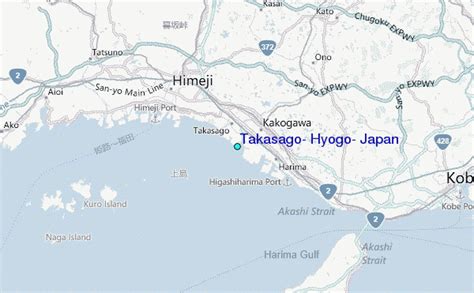 Takasago, Hyogo, Japan Tide Station Location Guide