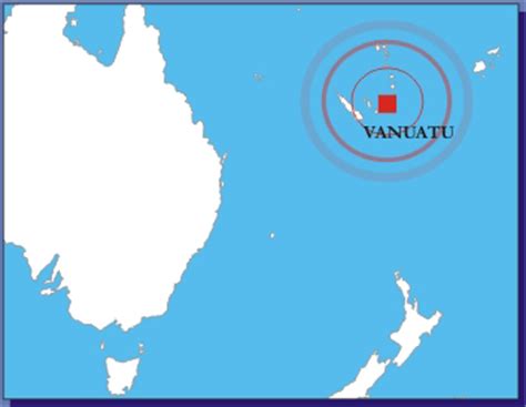 Earthquakes in Oceania Countries | Areas affected by Earthquakes in Oceania countries