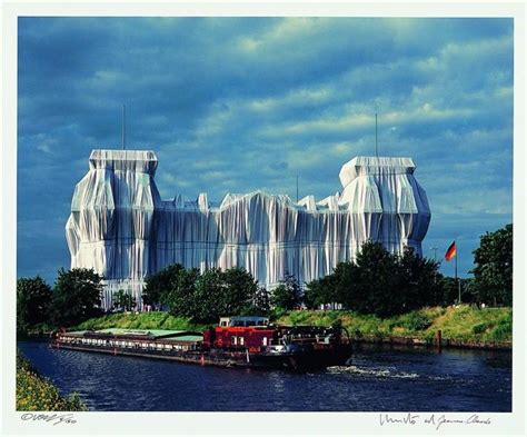 Wrapped Reichstag (Berlin), 1971 - 1995 - Christo and Jeanne-Claude ...