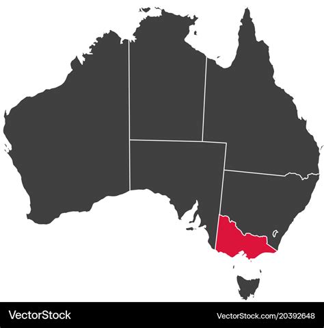 Vic Australia Map