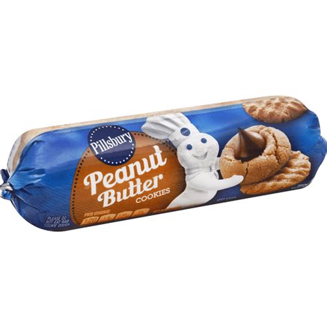 Pillsbury™ Refrigerated Cookies Peanut Butter 16.5 oz. Tube | Refrigerated Dough, Bagels ...