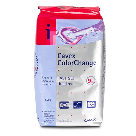 Amazon.com: Practicon 7085610 Cavex ColorChange Alginate, 500 Gram ...