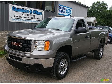 2013 Steel Gray Metallic GMC Sierra 2500HD Regular Cab 4x4 #84312482 ...