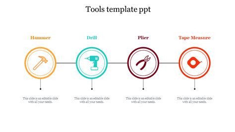Stunning Tools Free Template PPT For Presentation