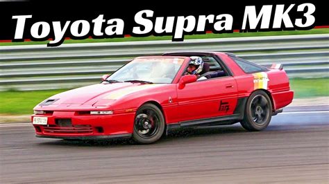 Toyota Supra MK3 3.0i Turbo + OnBoard - Drift, Powerslides, Turbo Flutter Sound & Smoke! - YouTube