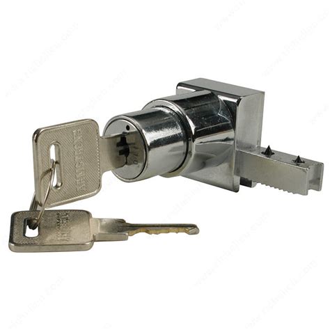 Push Lock for sliding glass door - Richelieu Hardware