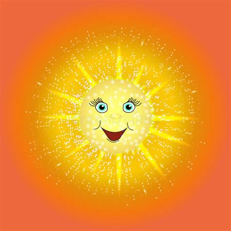 Orange Sunburst Background Vector Yellow Sun with Rays and Glow on Red Background. Sun Sunburst ...