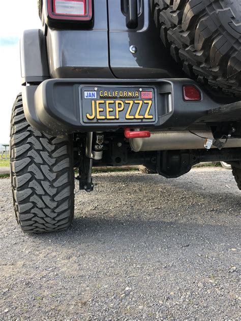 Lets see those personalized plates!!! | Jeep Wrangler Forums (JL / JLU) -- Rubicon, 4xe, 392 ...