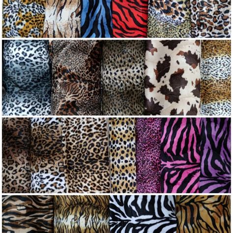 Kain Bulu Beludru Motif Bulu Hewan / Bulu Macan - Animalia (Furniture ...