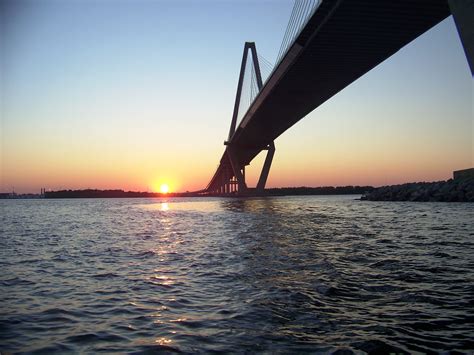 Charleston Harbor at sunset | Favorite places, Sydney opera house ...