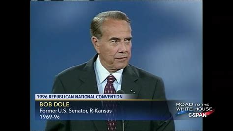 Senator Bob Dole 1996 Presidential Nomination Acceptance Speech | C ...