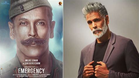 Emergency: Milind Soman turns Field Marshal Sam Manekshaw for Kangana Ranaut's new film | FIRST ...