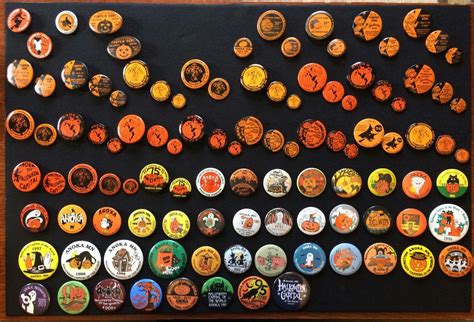 Anoka Halloween capital of the world near complete button collection ...