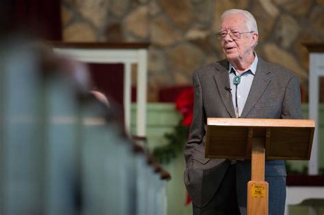 Jimmy Carter shares grief over grandson's death with his church