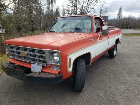 1977 Chevrolet Chevy Cheyenne K20 3/4 Ton 4x4 Vintage Restoration GM Truck 2500 - Classic ...