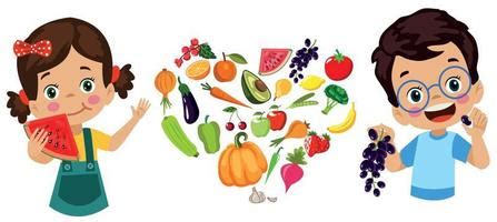 Eating Fruits Clipart Free