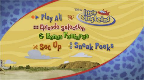 Little Einsteins Animal Expedition 2005 Dvd Menus | Images and Photos ...