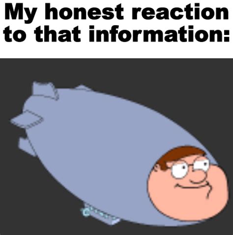 my honest reaction to that information Blank Template - Imgflip