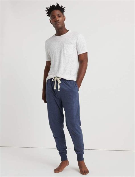 INDIGO KNIT MENS LOUNGE PANTS | Mens lounge pants, Lounge wear men ...